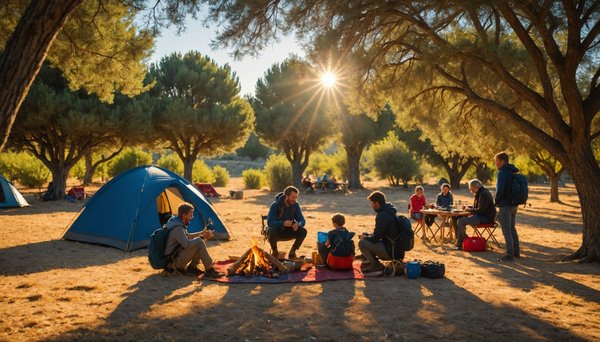 Partez à l'aventure au camping les plans dans le Gard !